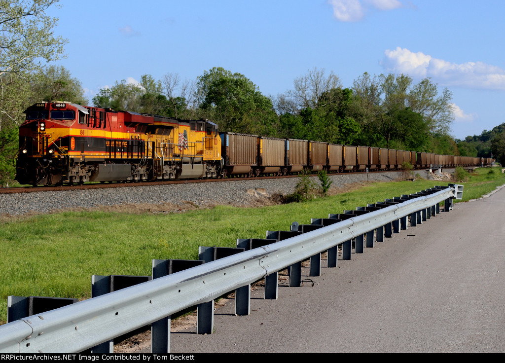 Guardrail in place